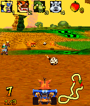 illustration de Crash Nitro Kart