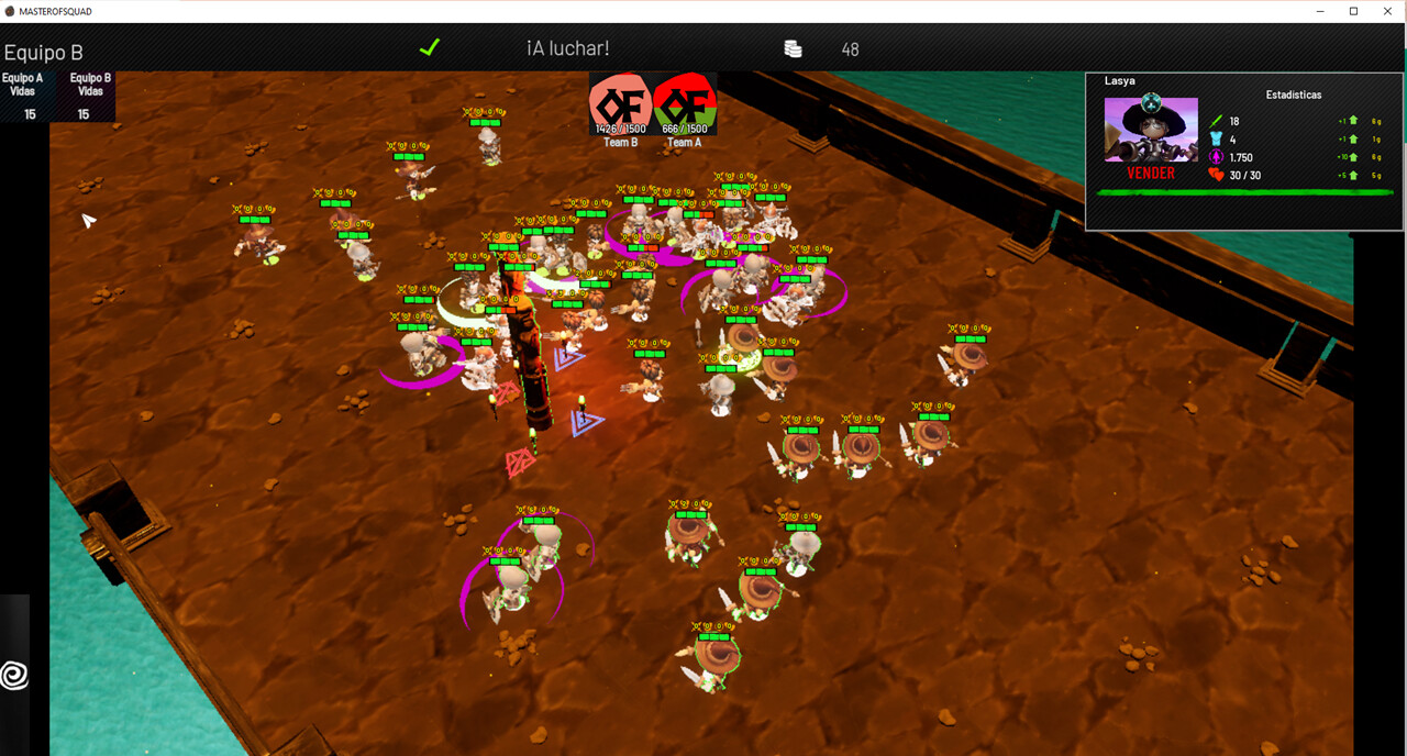 Master of Squad - Screenshot 1