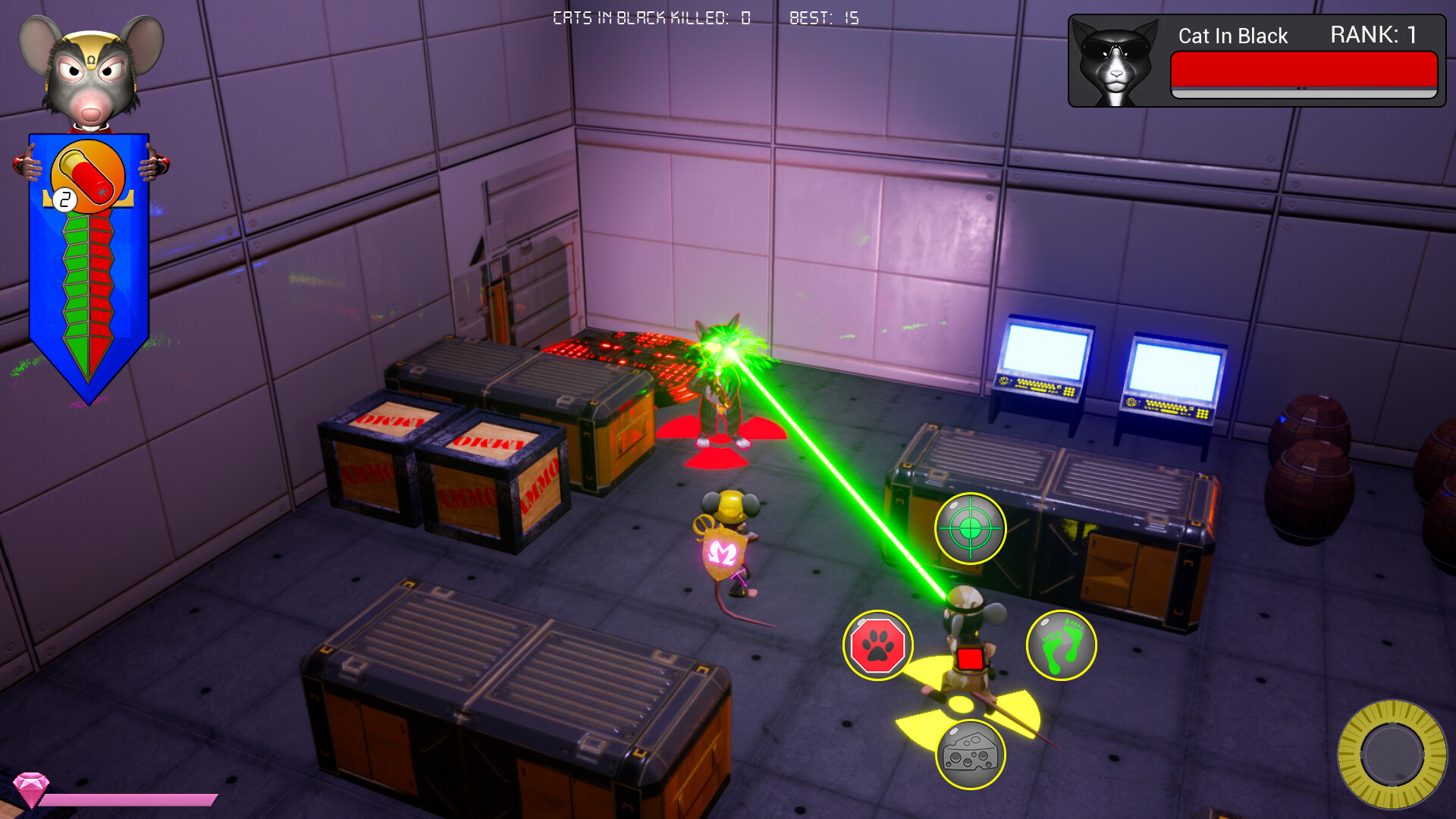 Omega Mouse - Screenshot 2