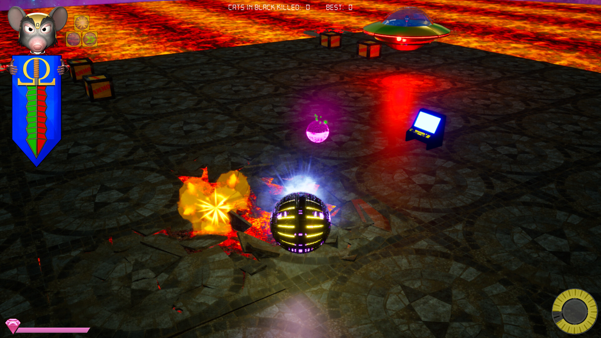 Omega Mouse - Screenshot 1