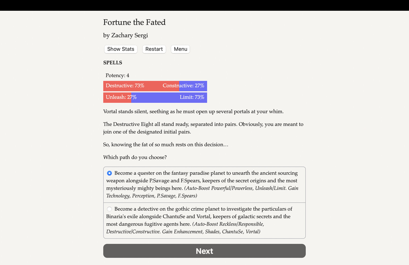Fortune the Fated - Screenshot 4