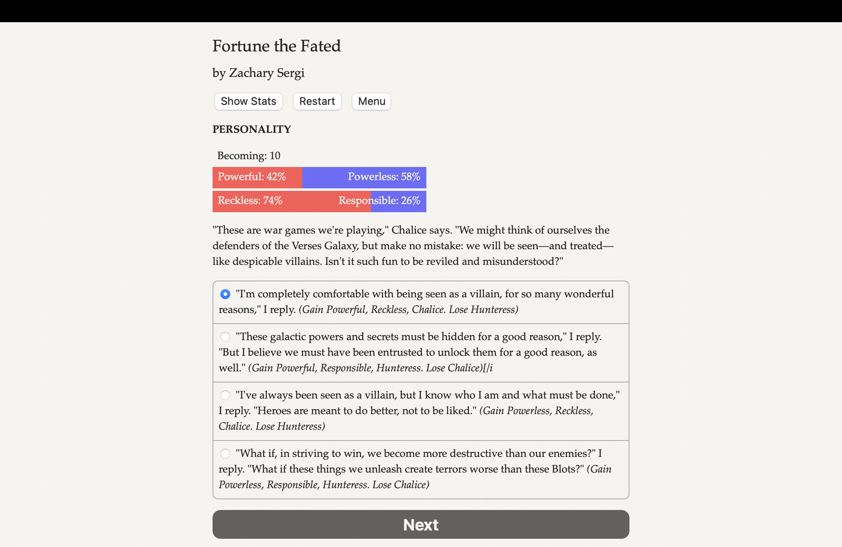 Fortune the Fated - Screenshot 3