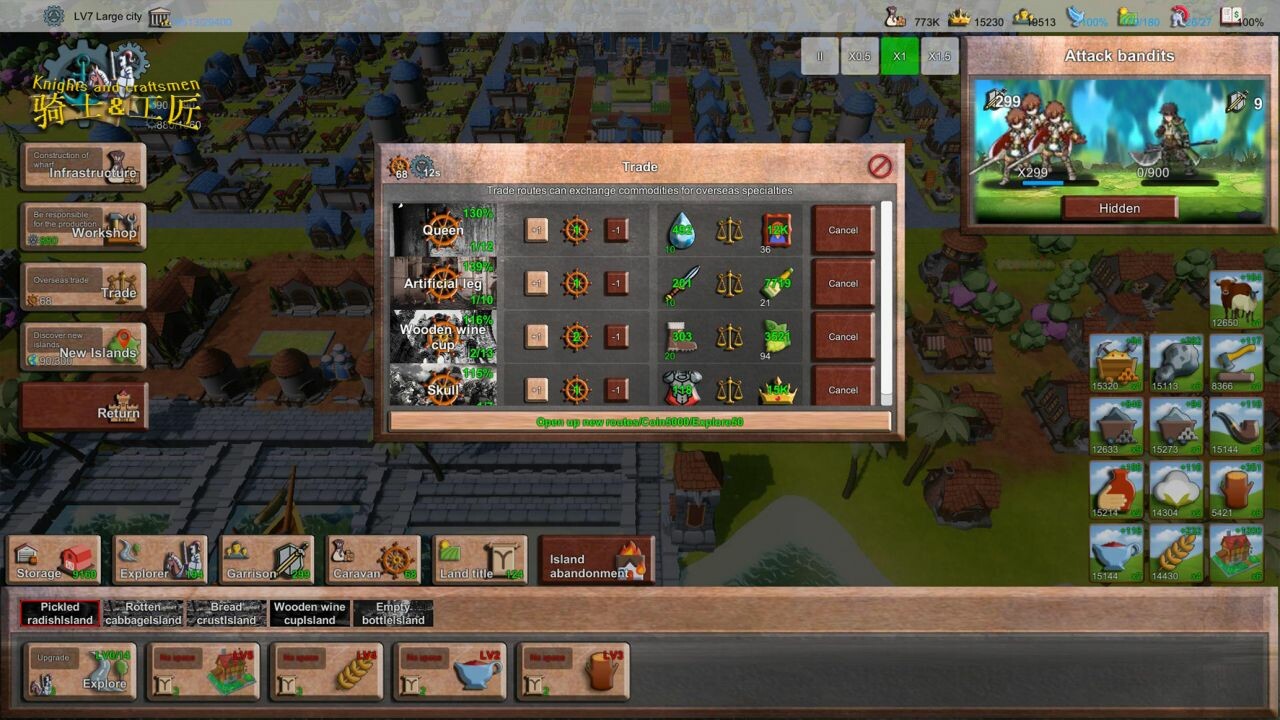 Knights and Craftsmen - Screenshot 12