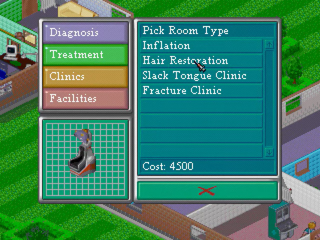 Theme Hospital - Screenshot 16