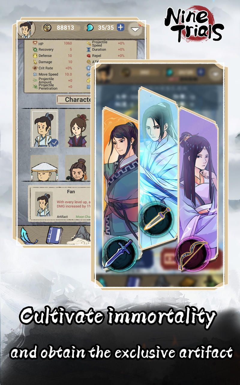 Nine Trials - Screenshot 4