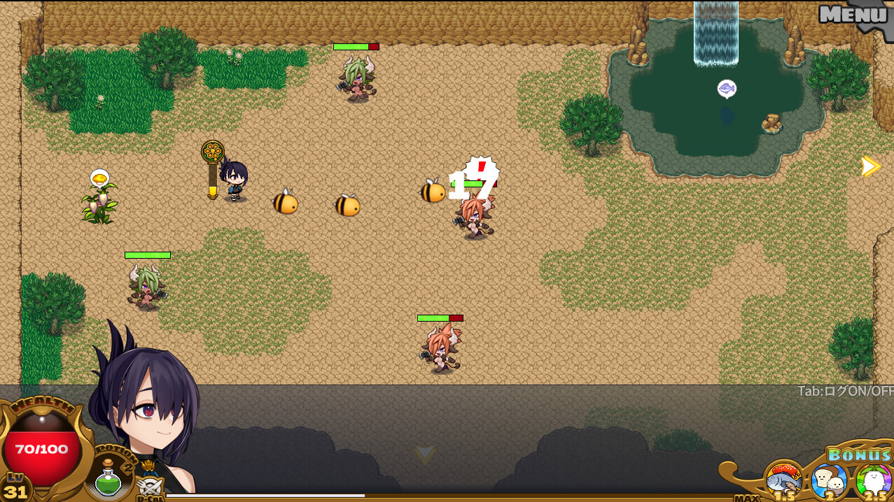 Dragon Princess is Hungry - Screenshot 1