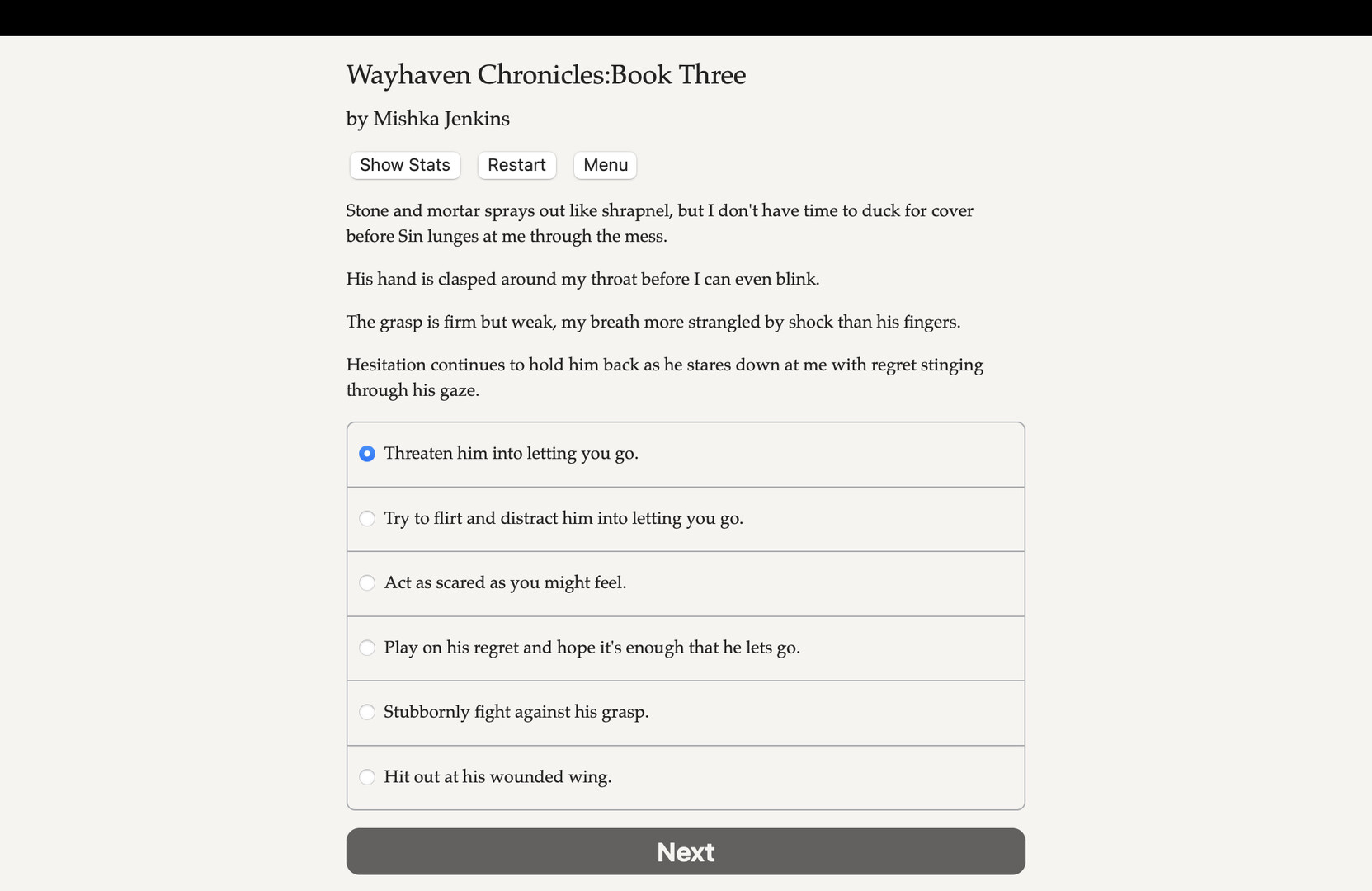 The Wayhaven Chronicles: Book Three - Screenshot 5