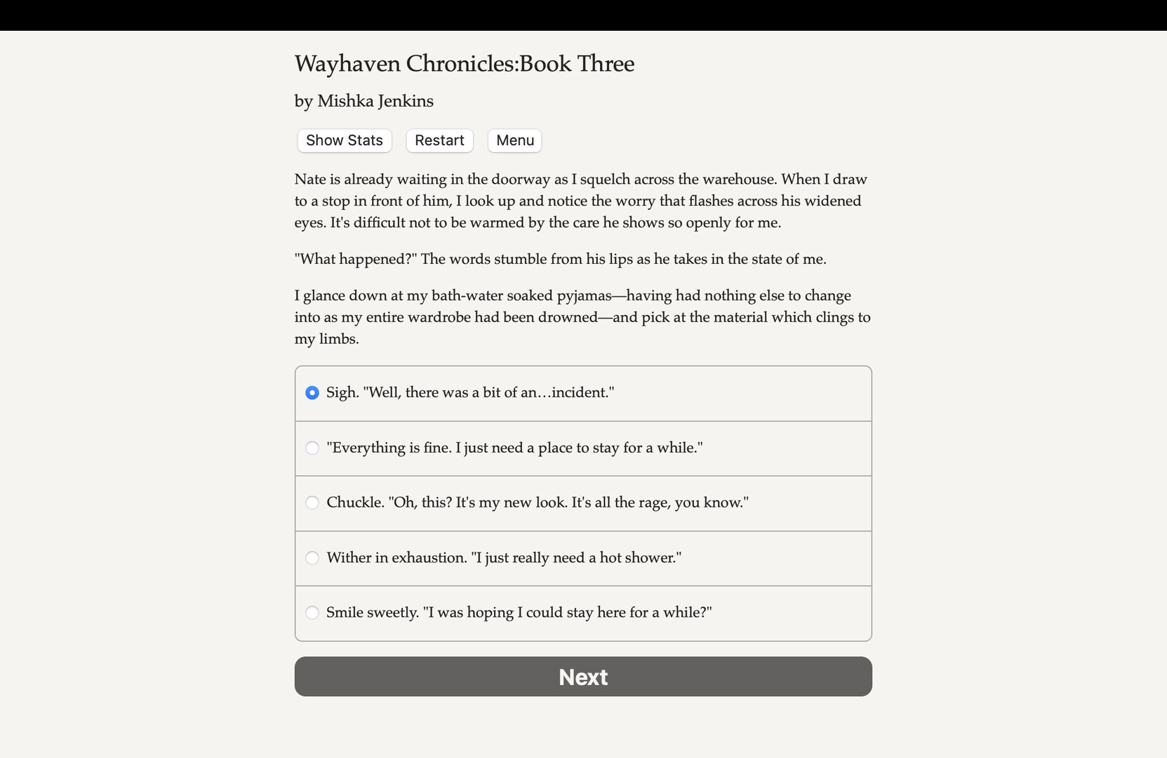 The Wayhaven Chronicles: Book Three - Screenshot 1