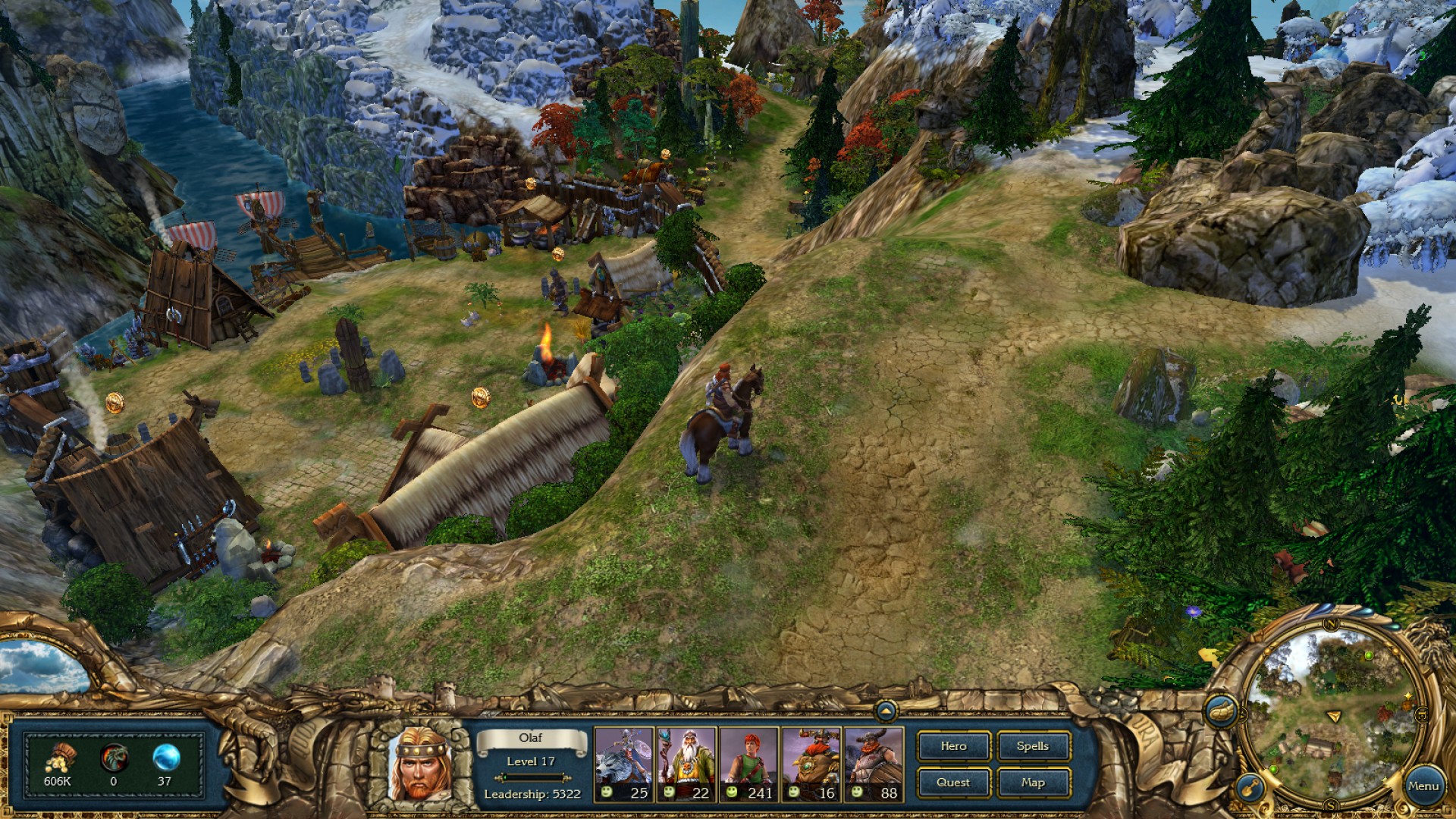 King's Bounty: Warriors of the North - Complete Edition - Screenshot 1