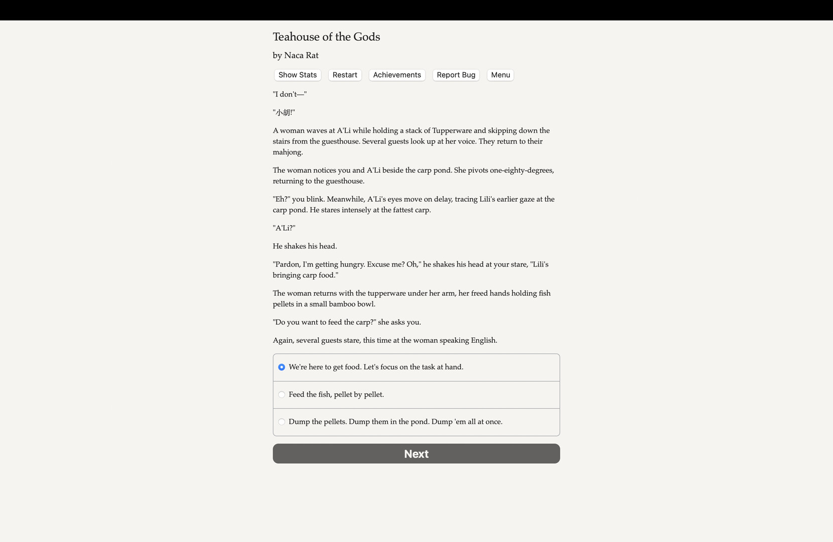 Teahouse of the Gods - Screenshot 2