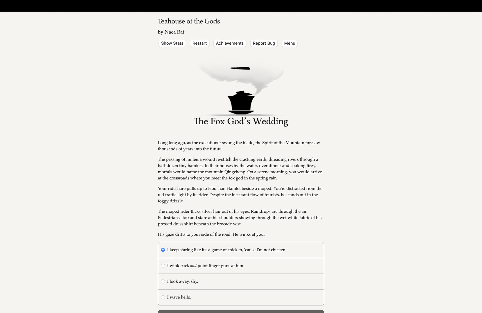Teahouse of the Gods - Screenshot 1
