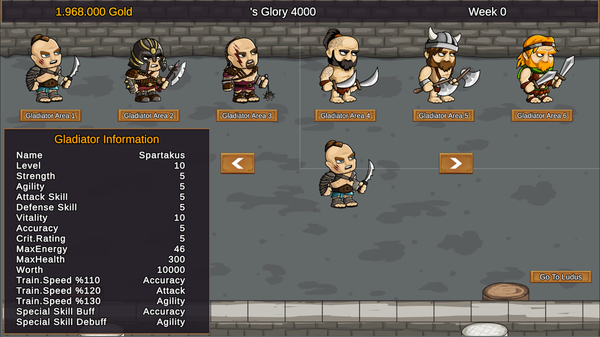 Gladiators and Glory - Screenshot 2