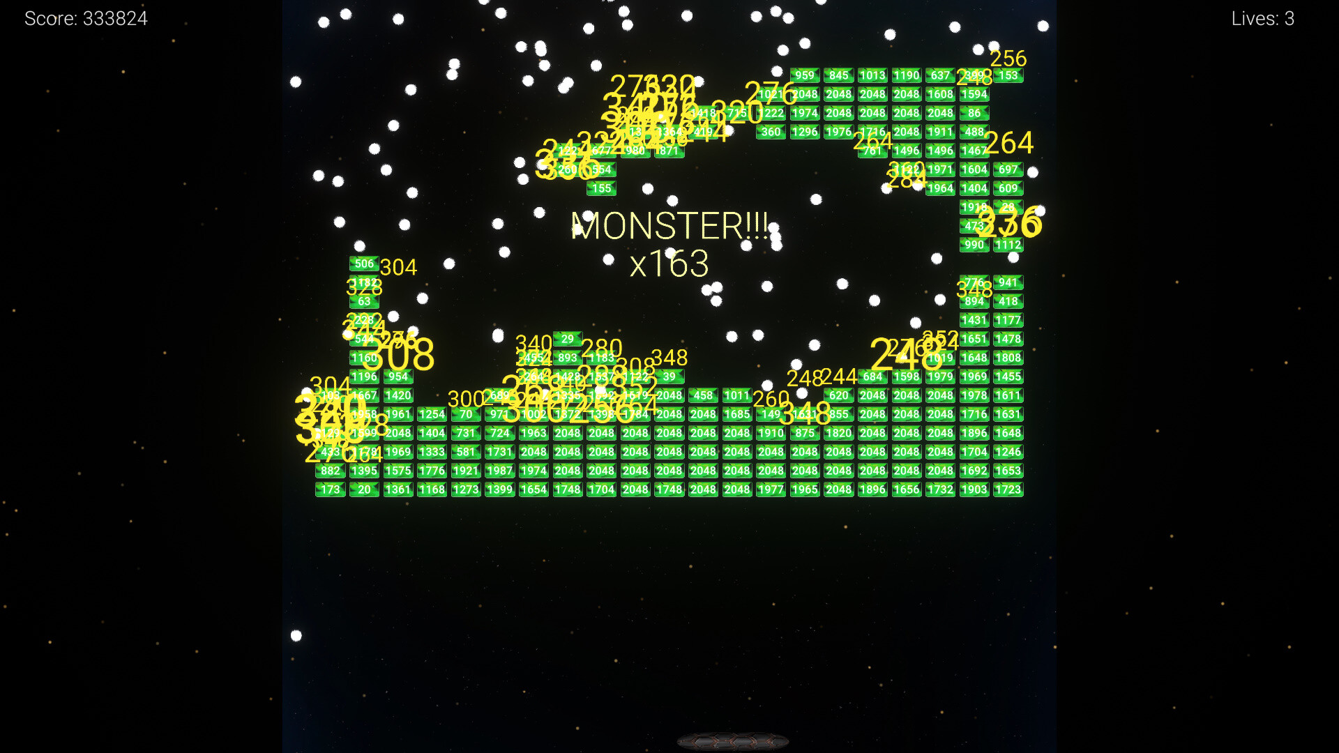 Rampage Ball 2048 - Screenshot 1