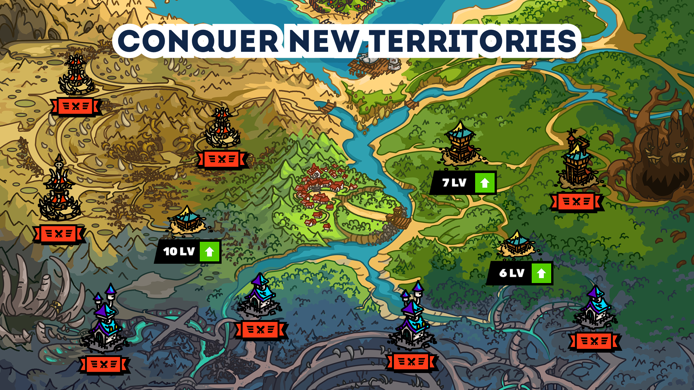 Towerlands - Screenshot 1