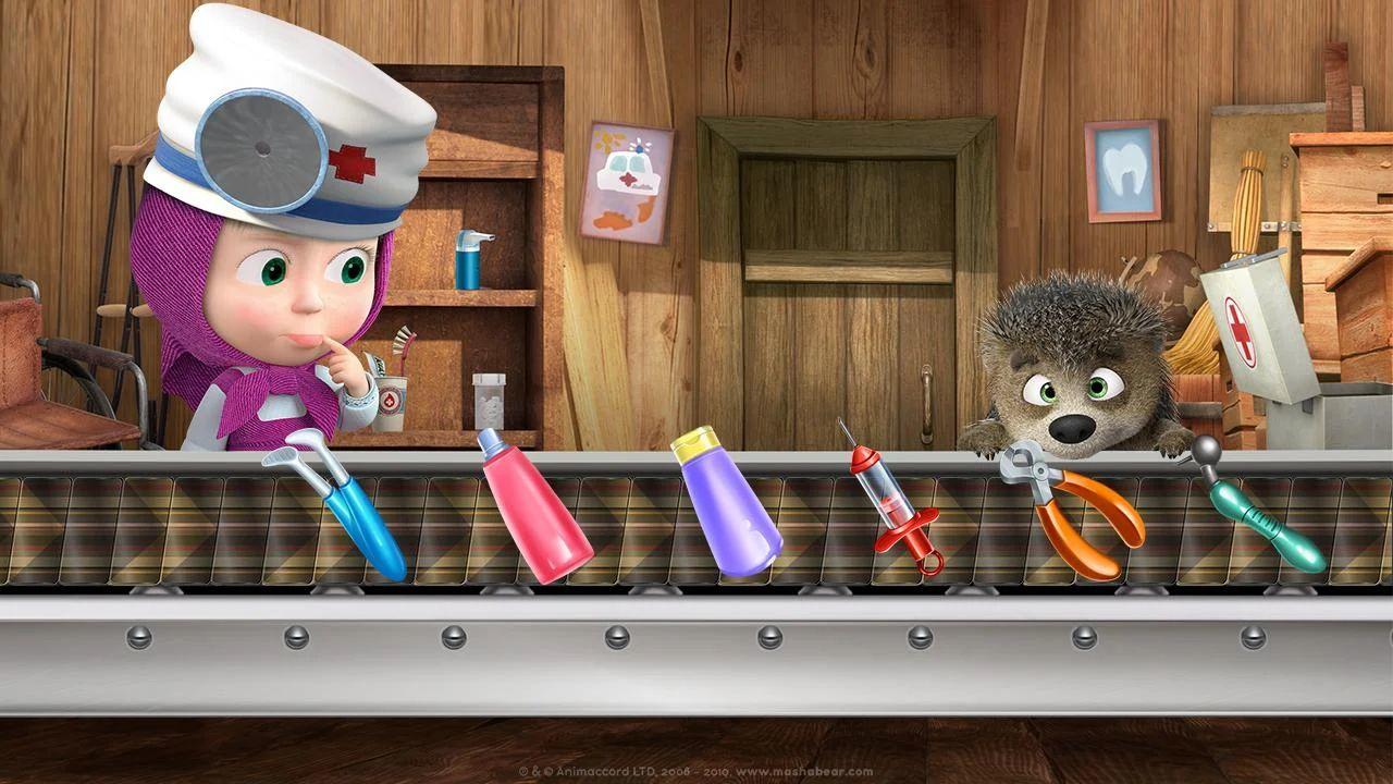 Masha and the Bear: Dentist - Screenshot 6