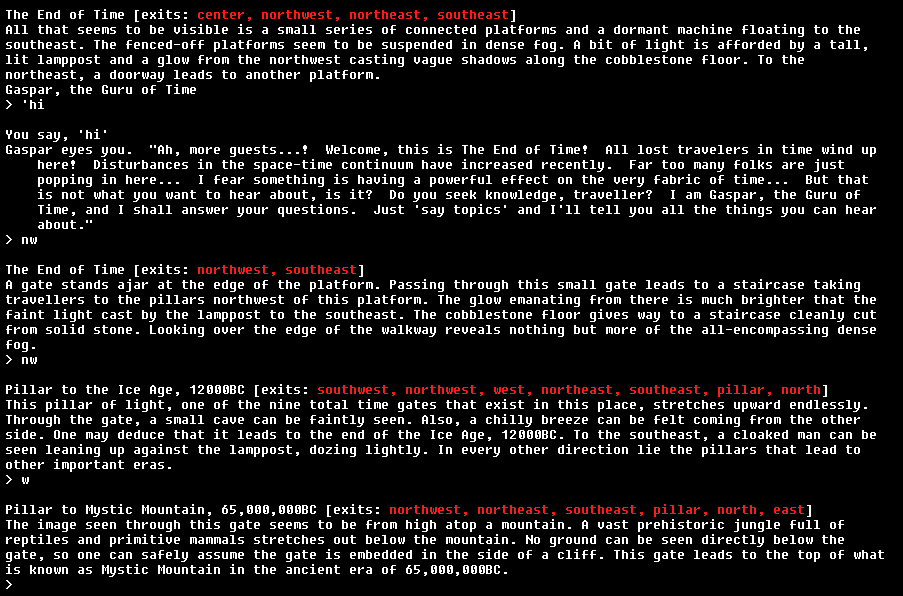 The Unofficial Squaresoft MUD - Screenshot 5