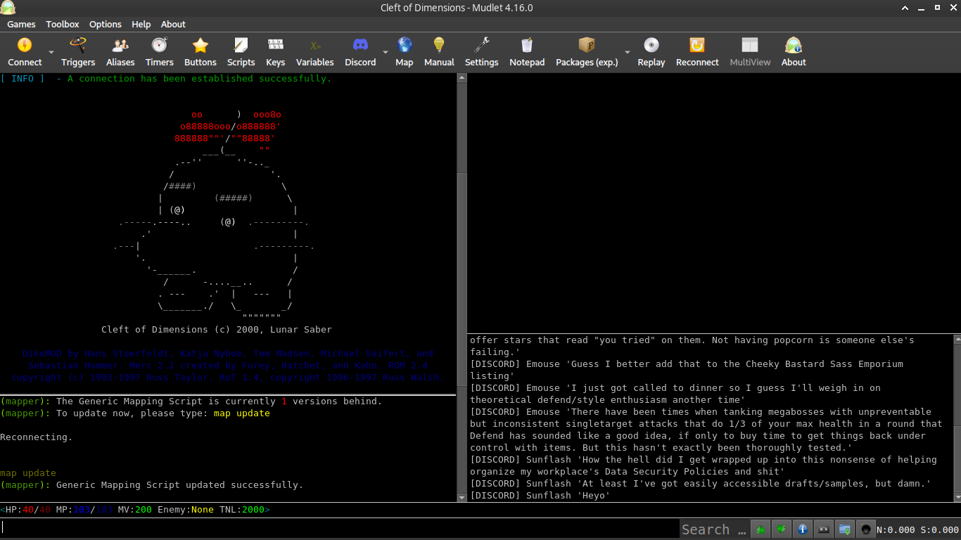 The Cleft of Dimensions - Screenshot 1