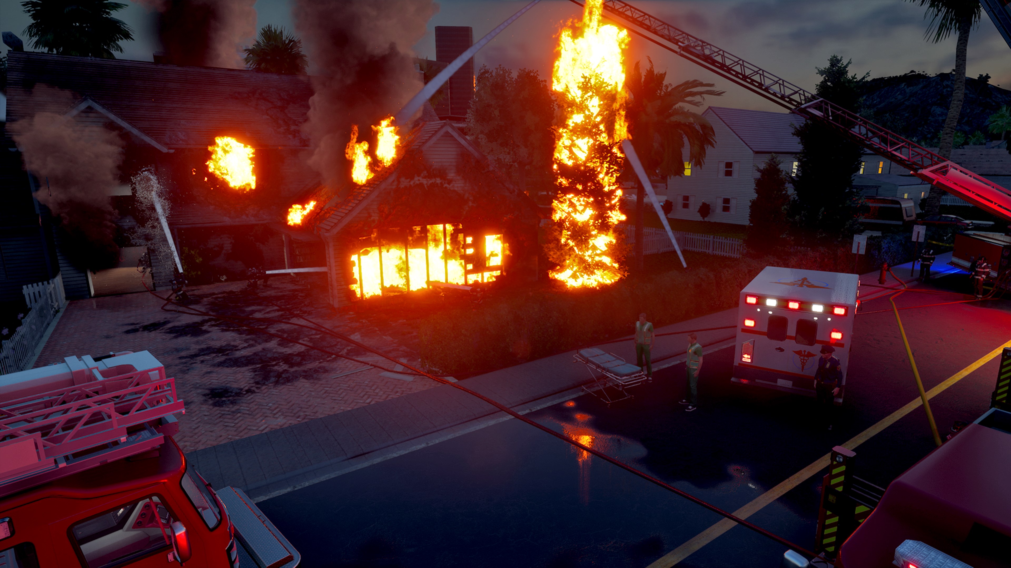 illustration de Firefighting Simulator: The Squad