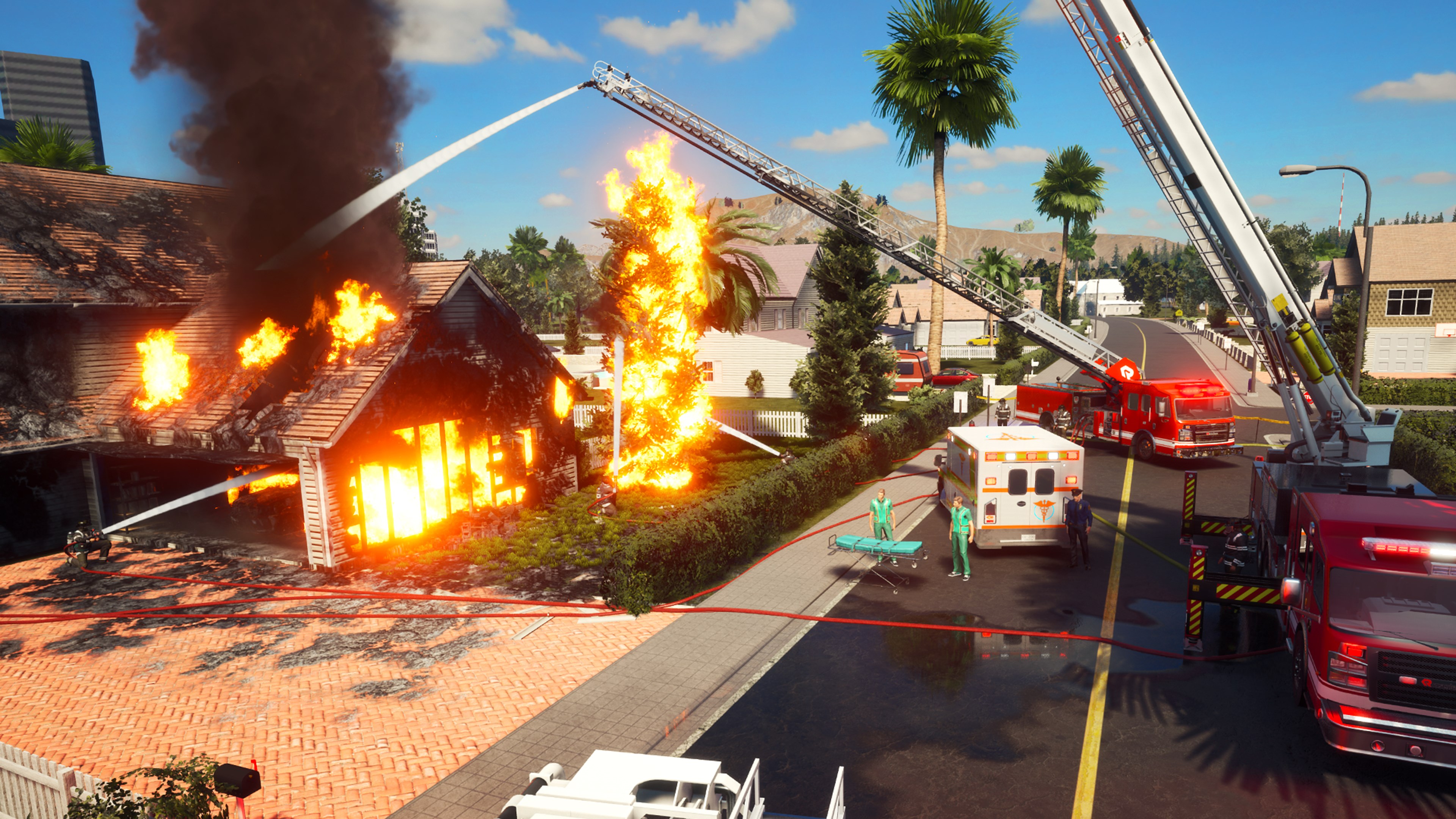 illustration de Firefighting Simulator: The Squad