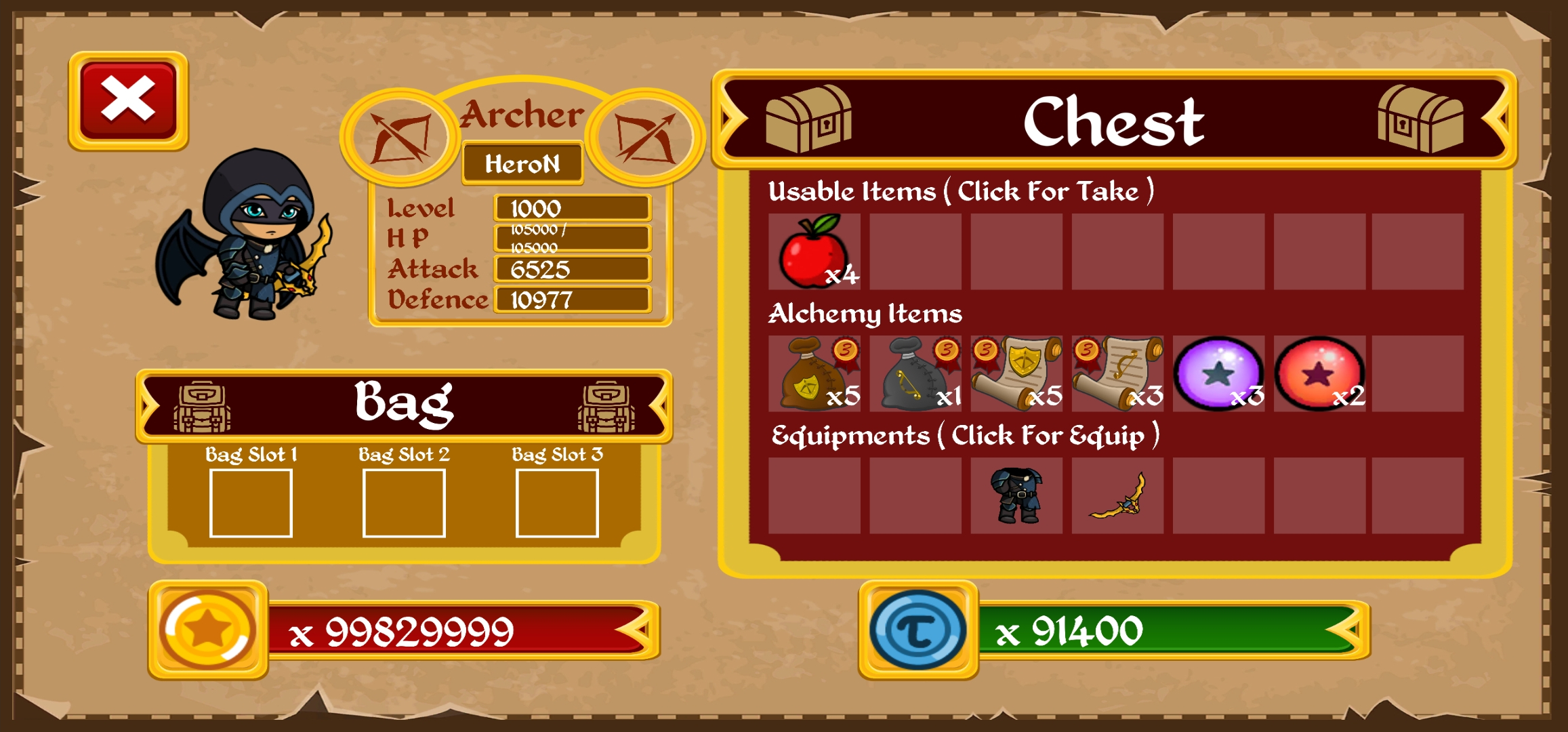 Soul of Hero - Screenshot 2