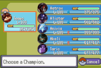 Pokémon League of Legends - Screenshot 4