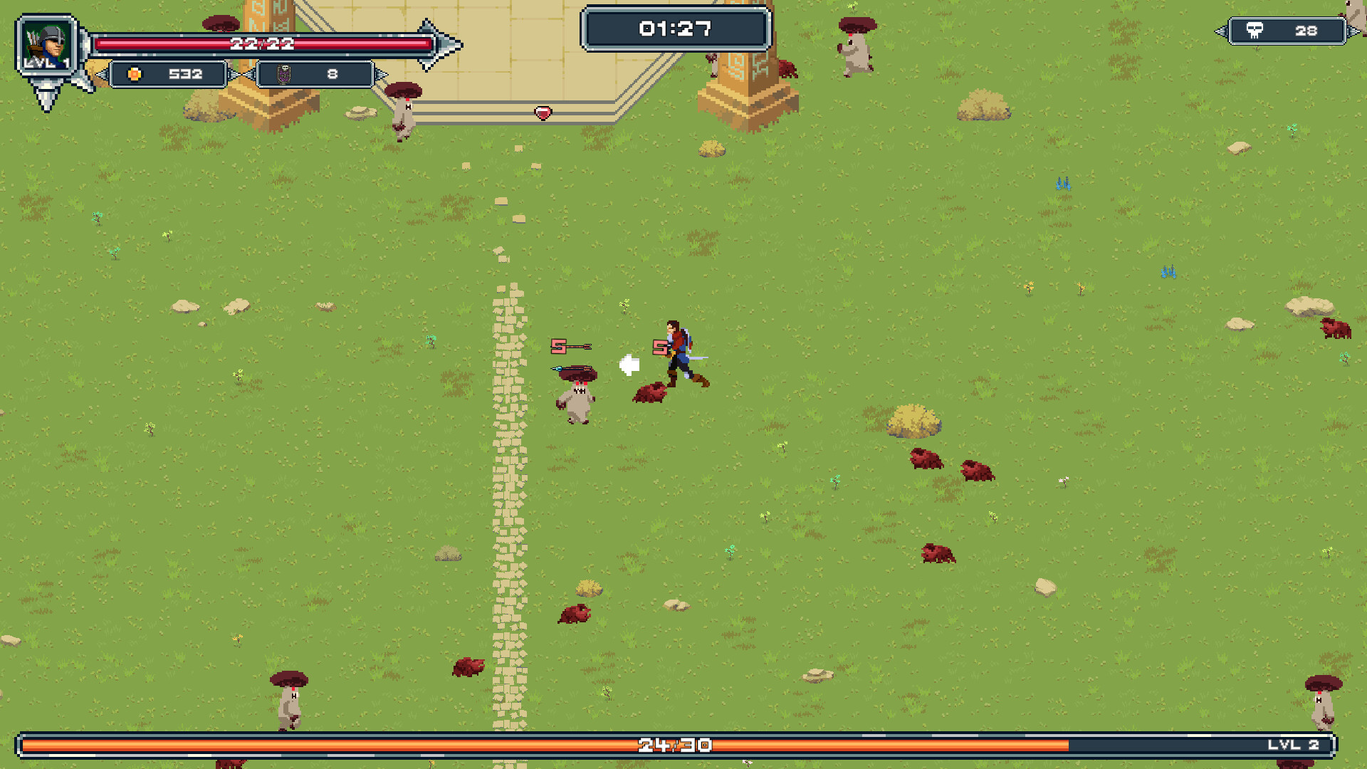 Hack and Shoot Heroes - Screenshot 4