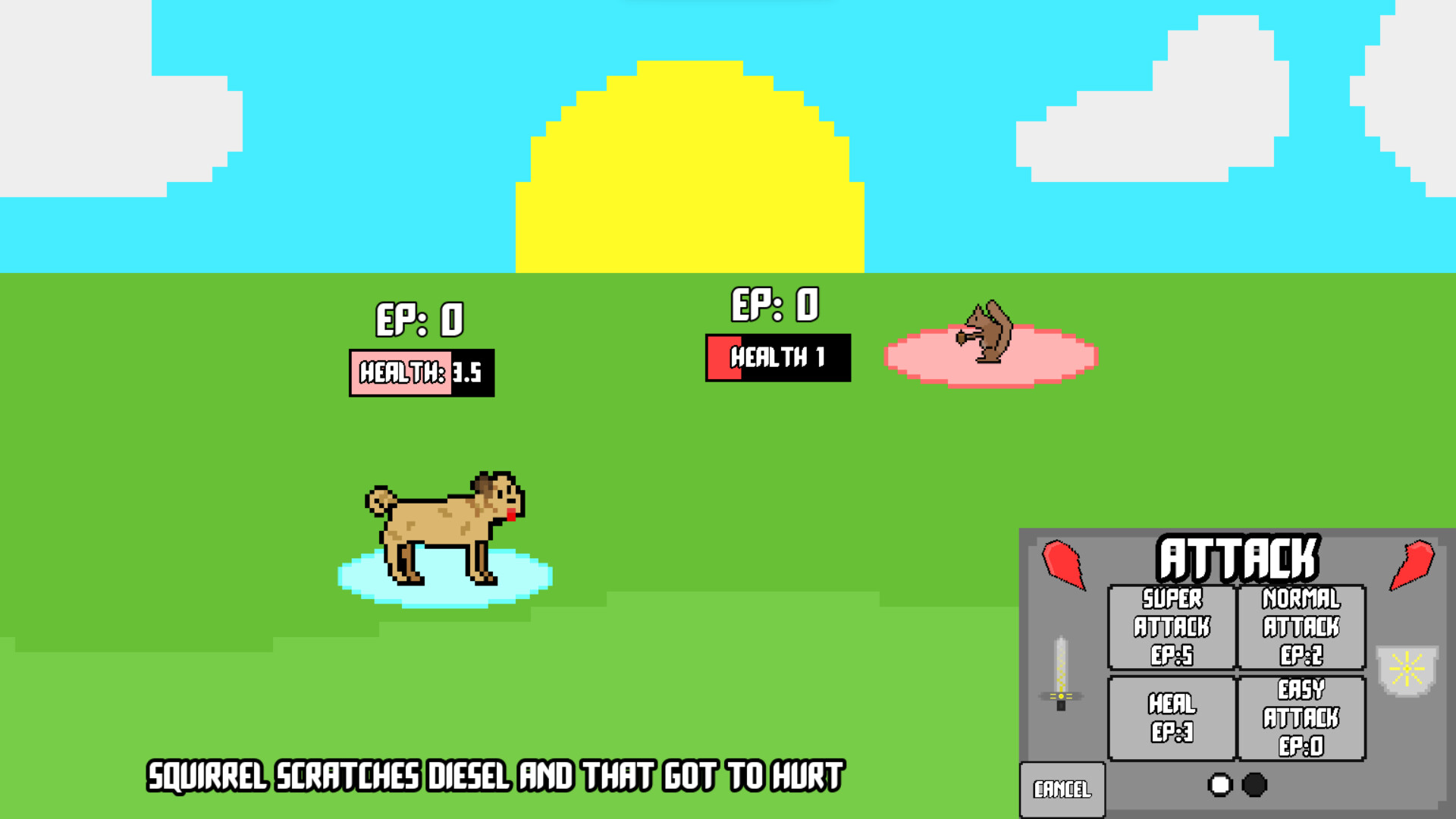 Diesel the Pug Warrior - Screenshot 3