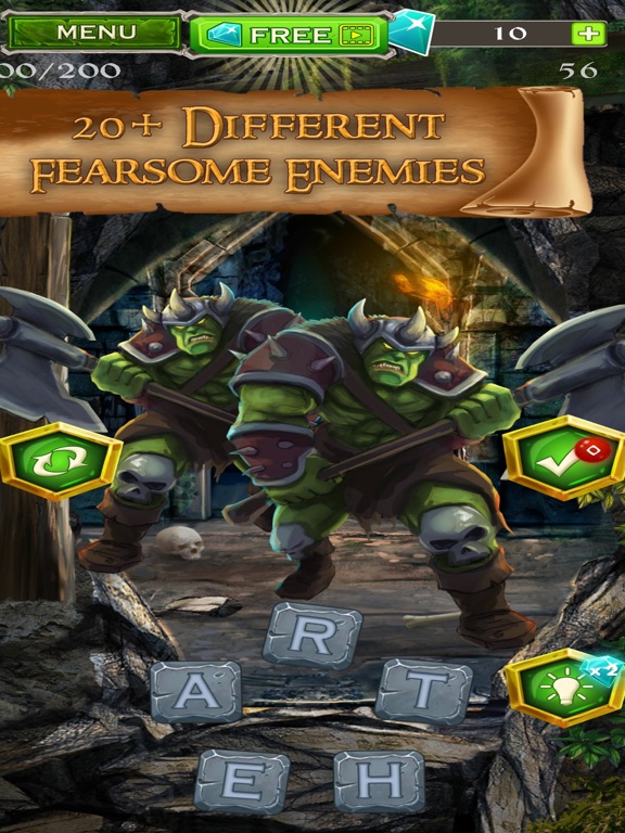 Spell Caster: Puzzle RPG - Screenshot 1