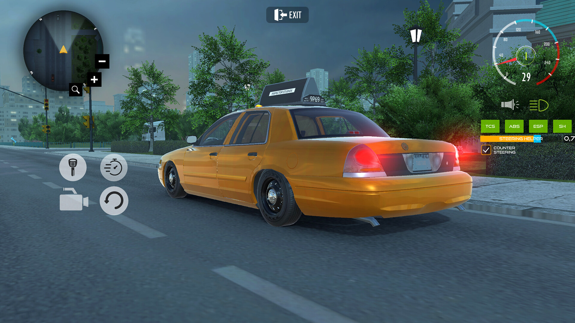 Taxi Driver Simulator: Car Parking - Screenshot 3