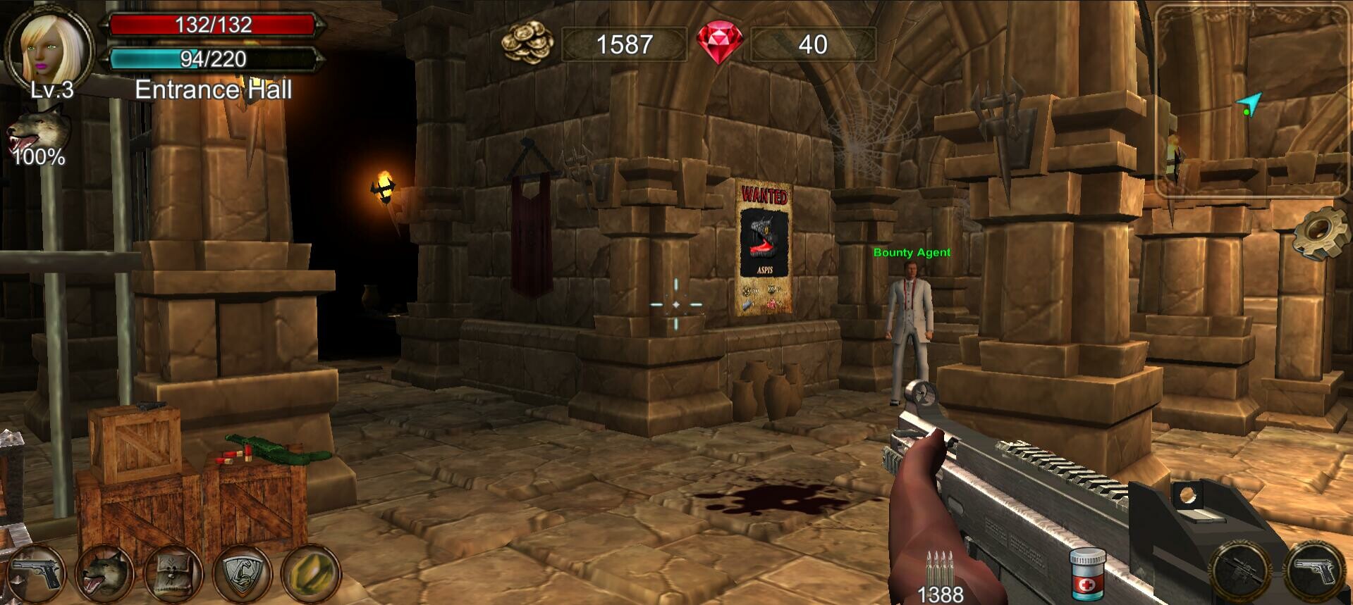Dungeon Shooter: Dark Temple - Screenshot 2