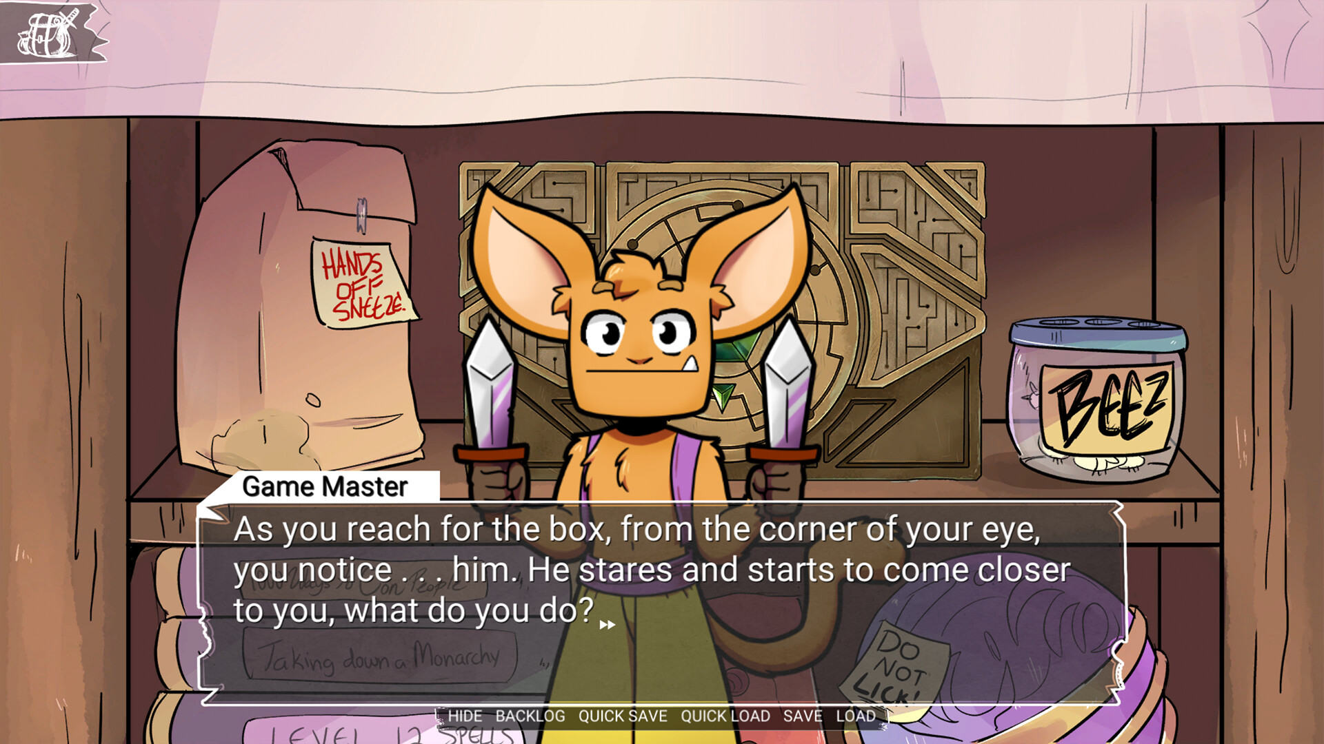 Fool's Gold: Dice, Death & Dating - Screenshot 1