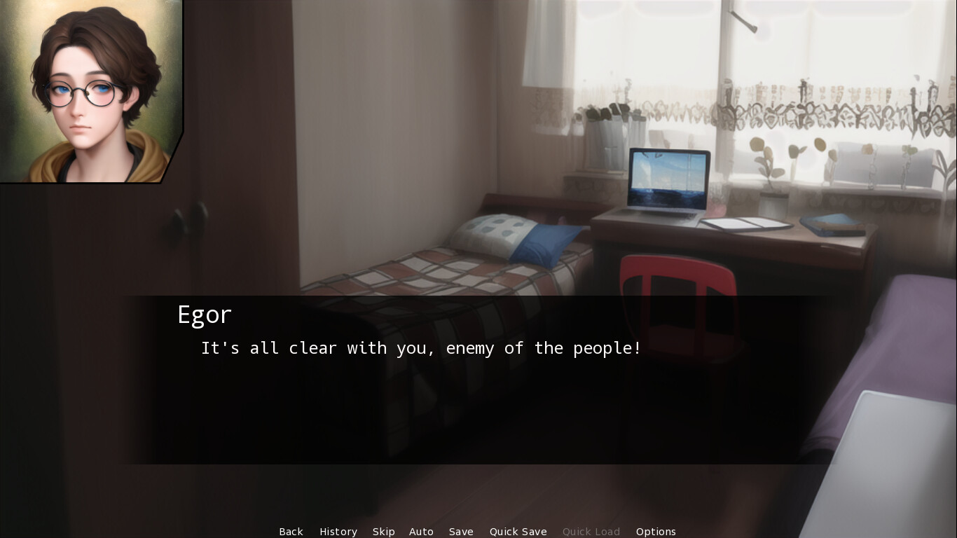 HeadAche: Visual Novel - Screenshot 3