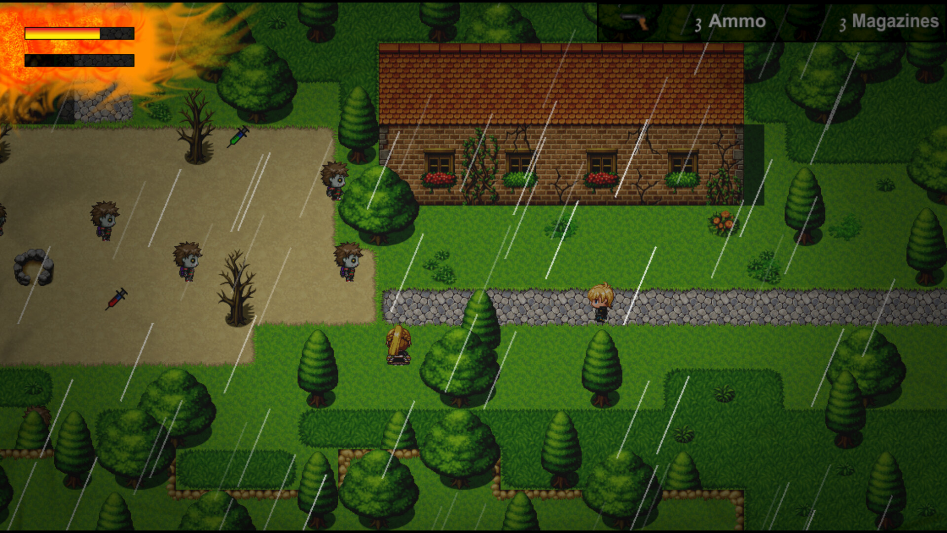 Project-X Zombie vs. Machine Gun - Screenshot 1