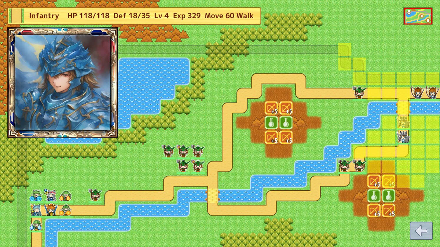Little Land War SRPG - Screenshot 24