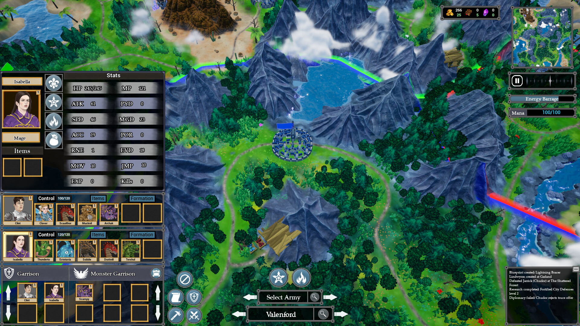 Monstrous Realms - Screenshot 1