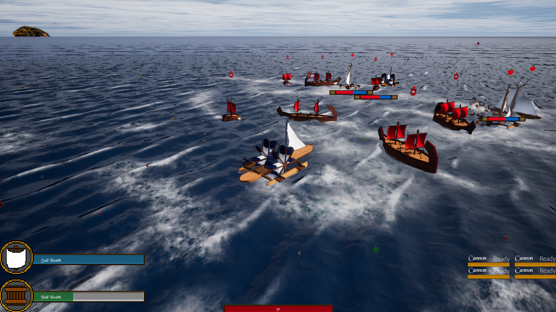 Seas of Strife - Screenshot 1