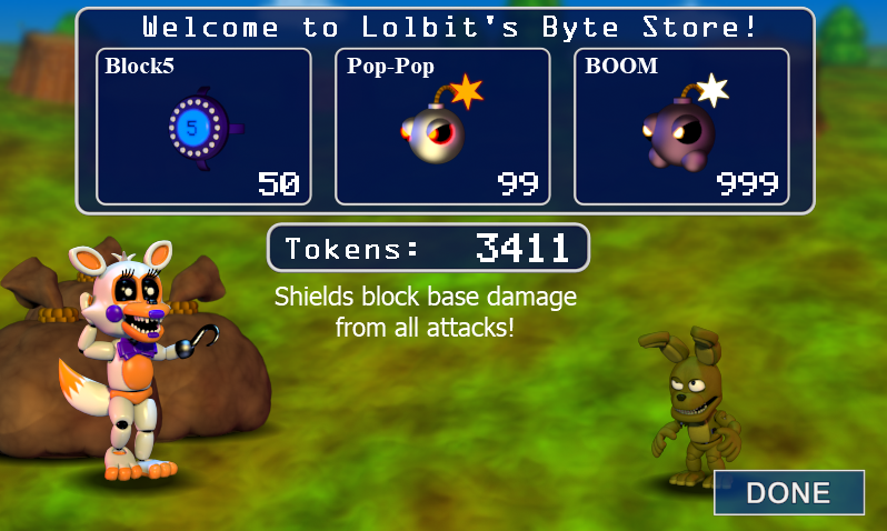 FNaF World Simulator How To Unlock LOLBIT 