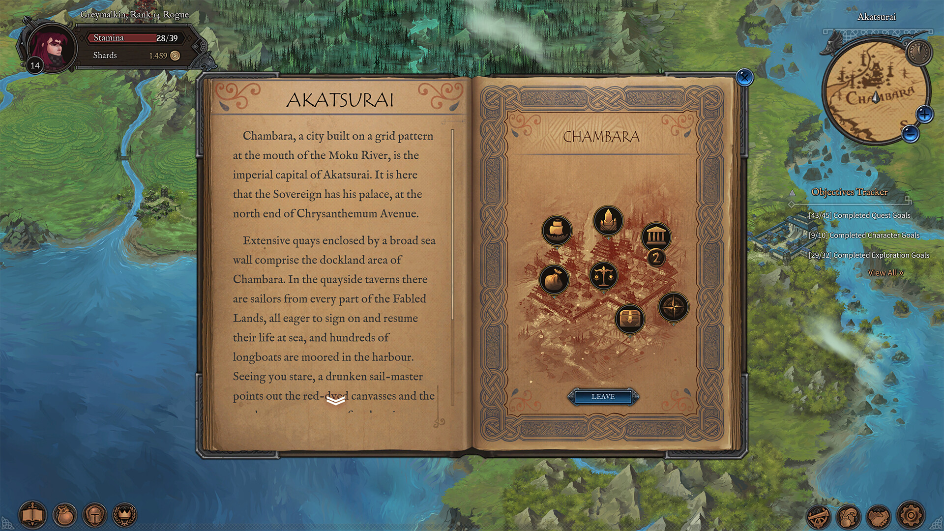 Fabled Lands: Lords of the Rising Sun - Screenshot 1