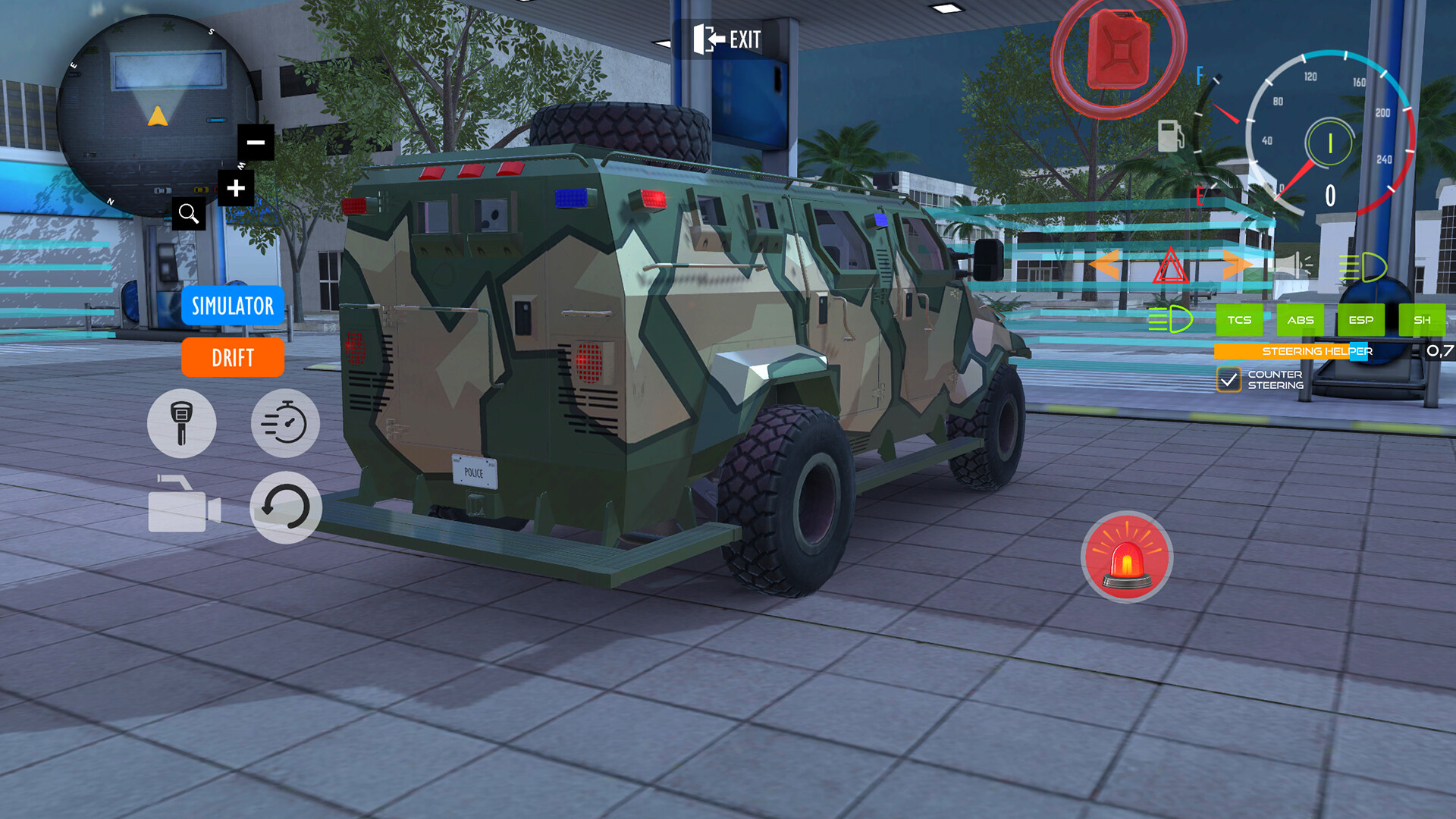 Police Car Armored: Cop Simulator - Screenshot 1