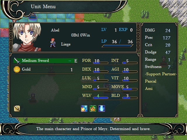 Clarent Saga: Tactics - Screenshot 1