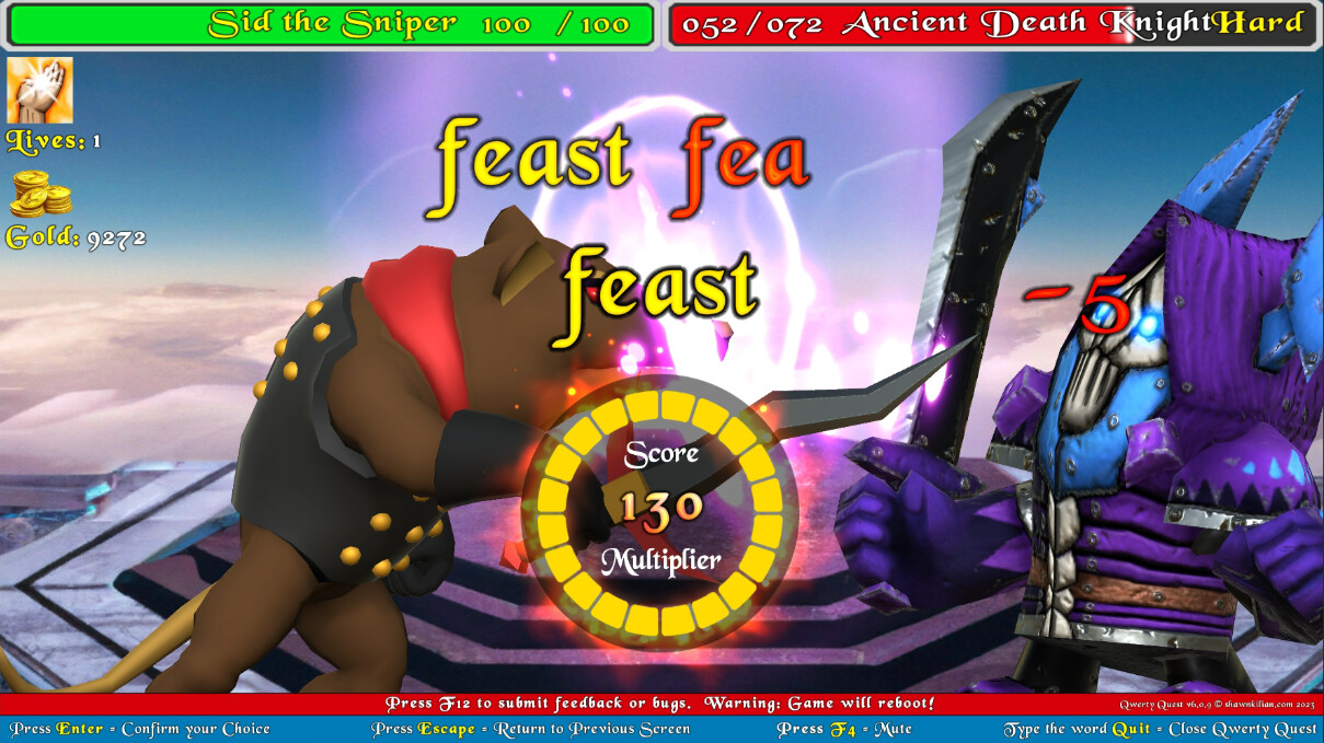 Qwerty Quest - Screenshot 4