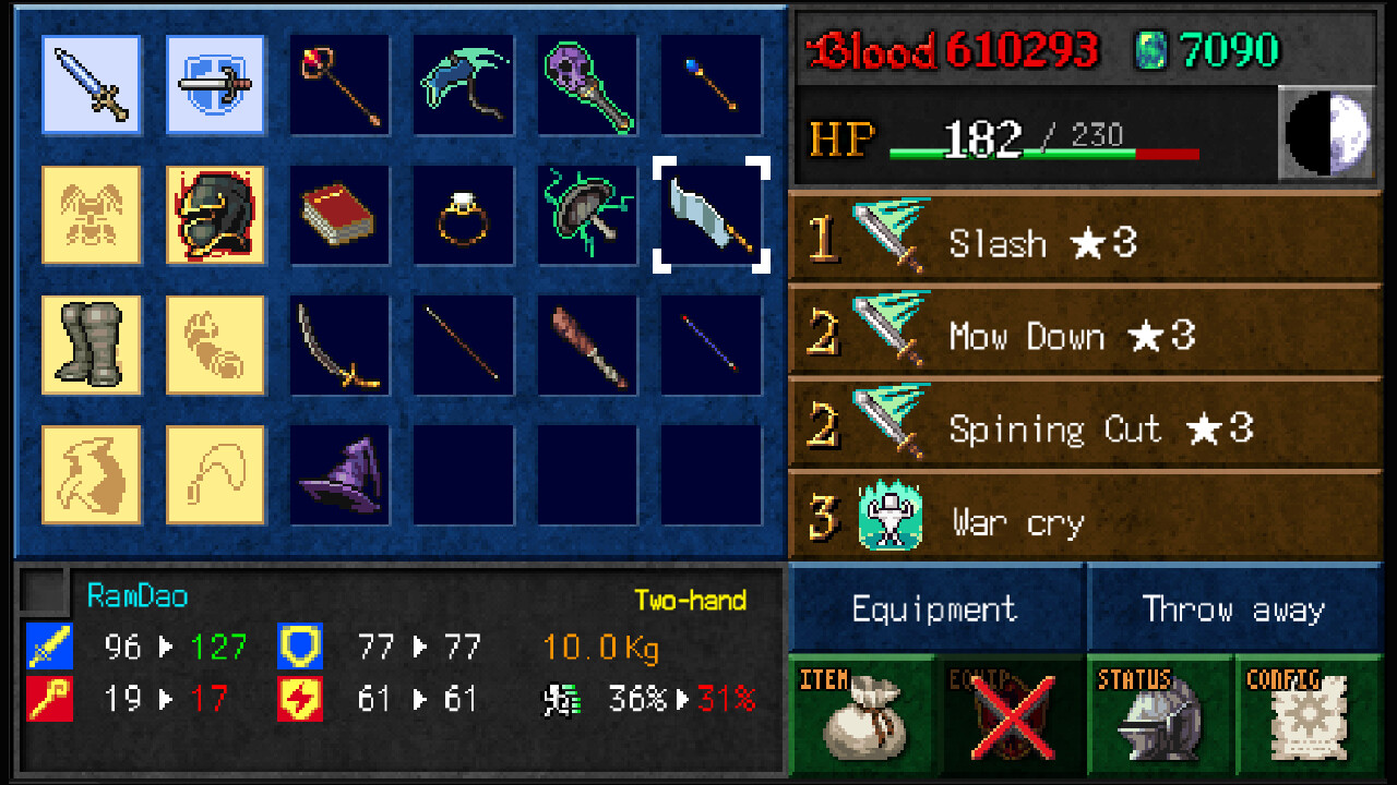DarkBlood Gaiden - Screenshot 1