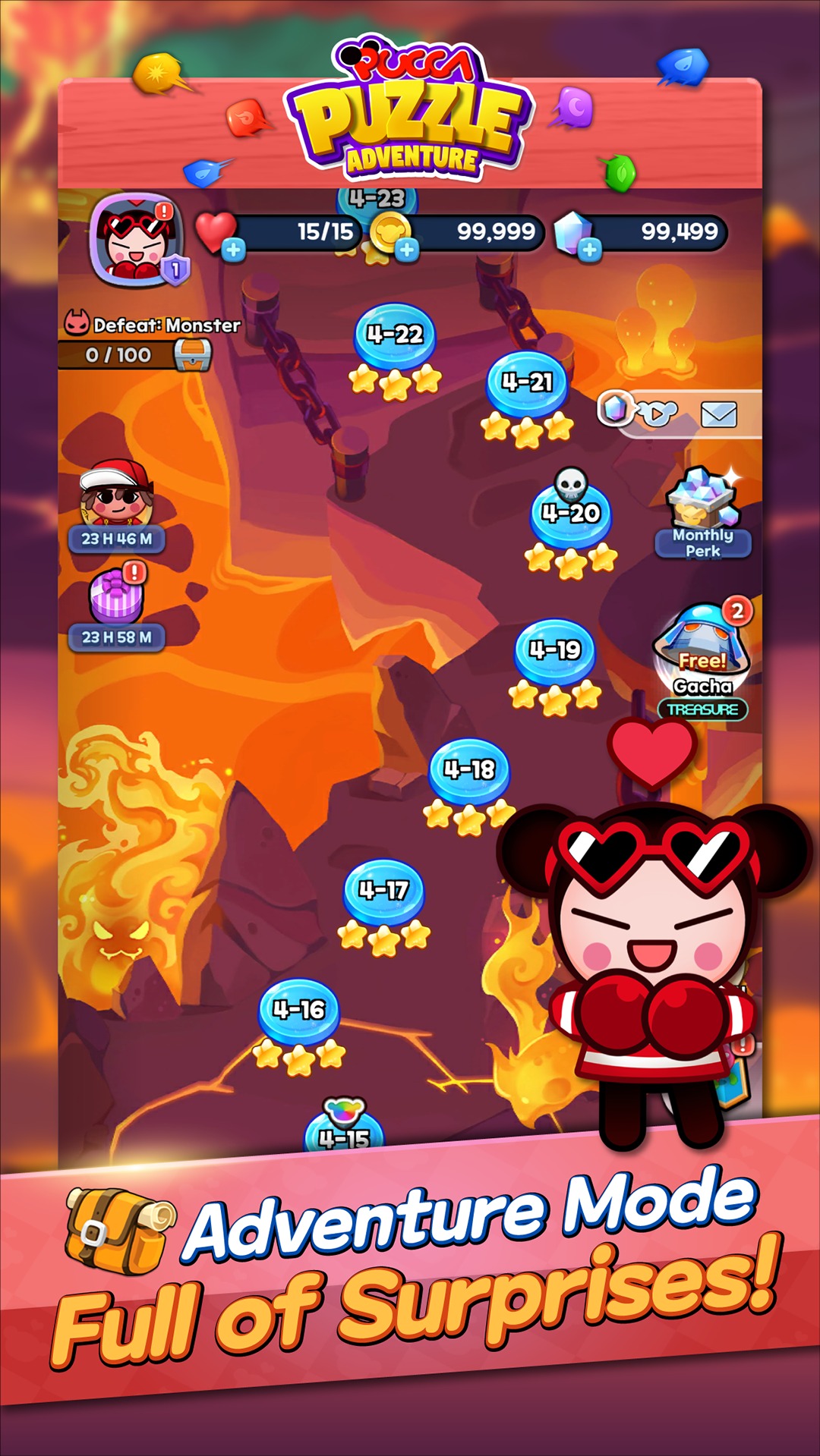 Pucca Puzzle Adventure - Screenshot 4