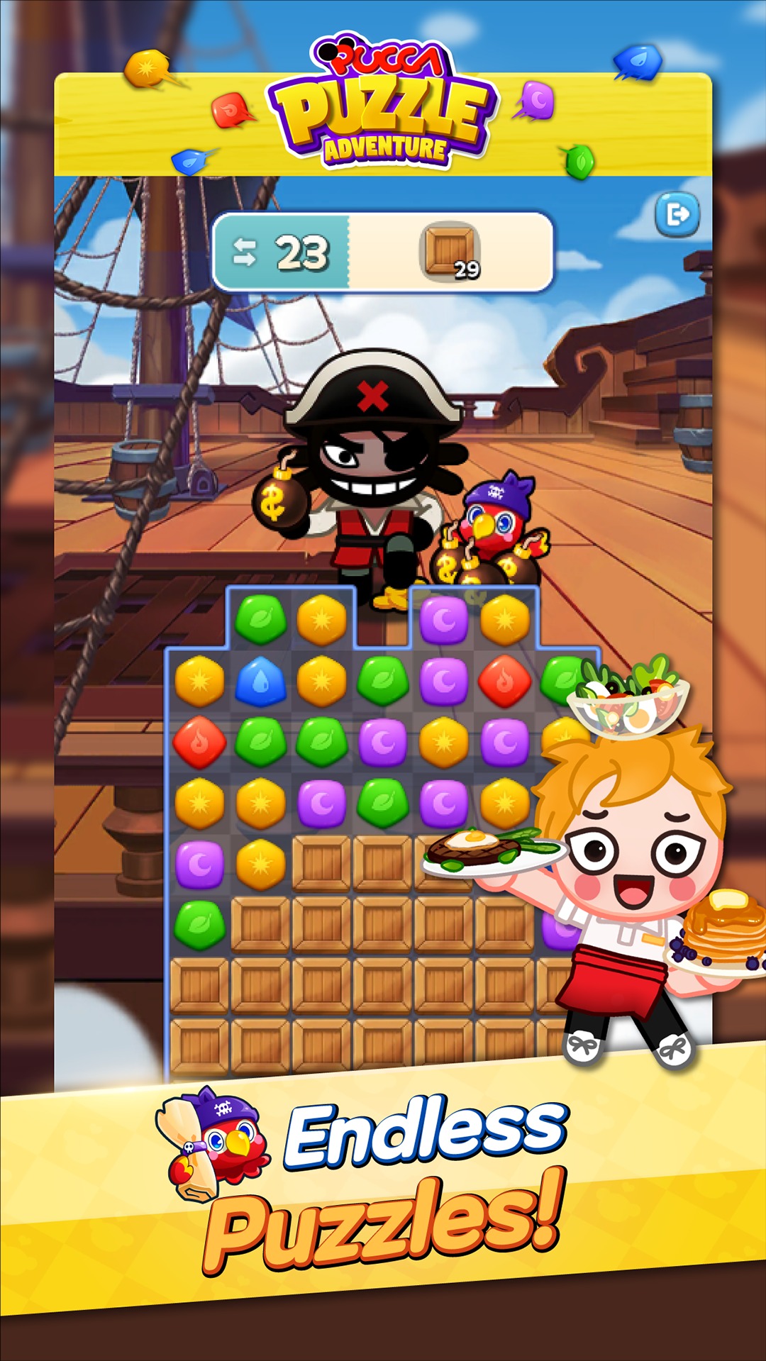Pucca Puzzle Adventure - Screenshot 3
