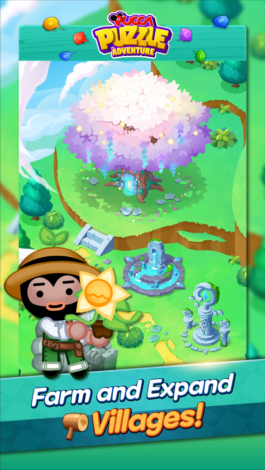 Pucca Puzzle Adventure - Screenshot 2