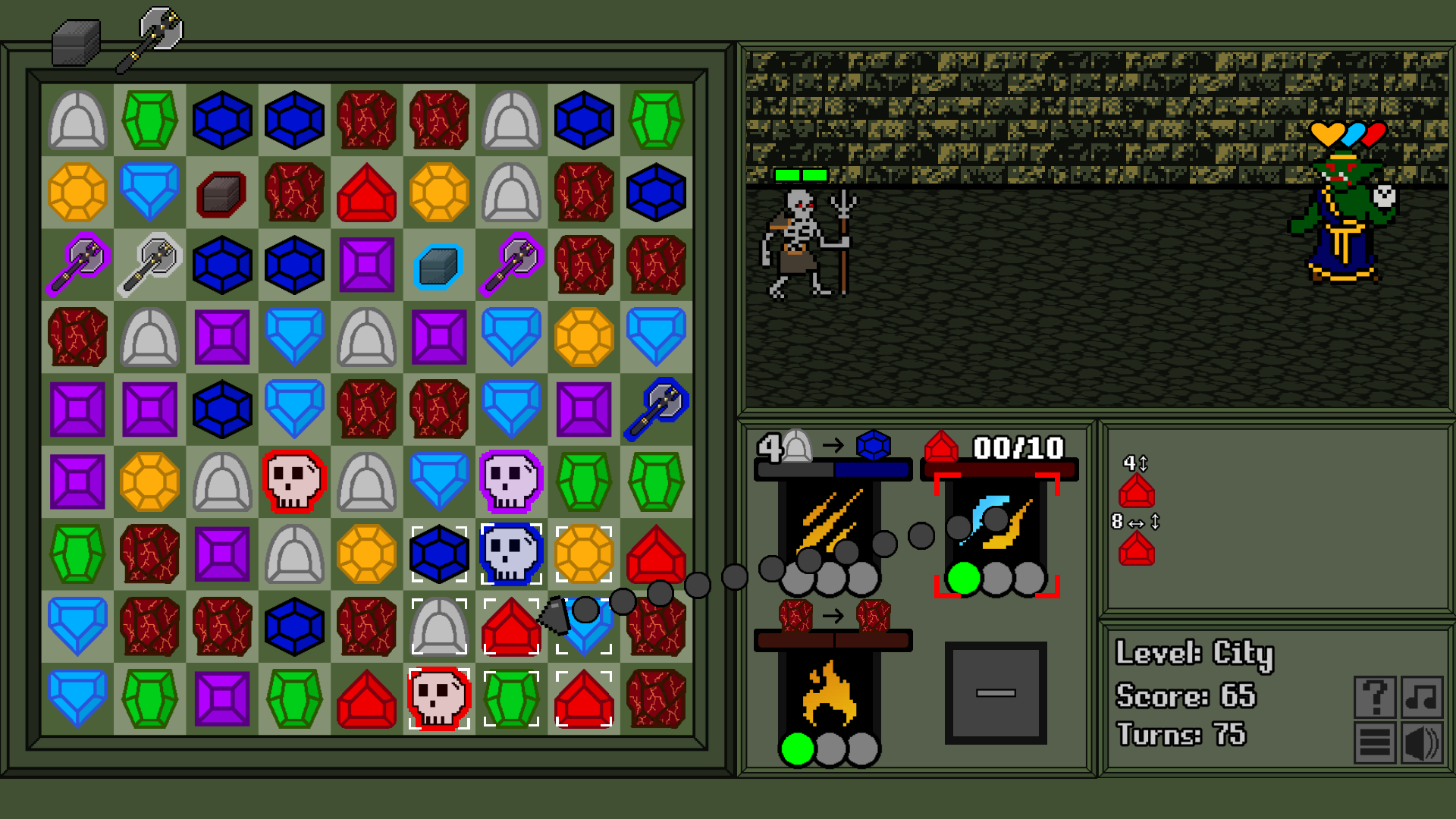 Dungeons & Jewels - Screenshot 1