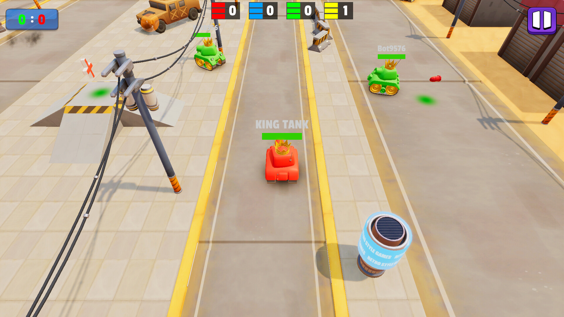 Tank Online: War Shooting Simulator - Screenshot 1