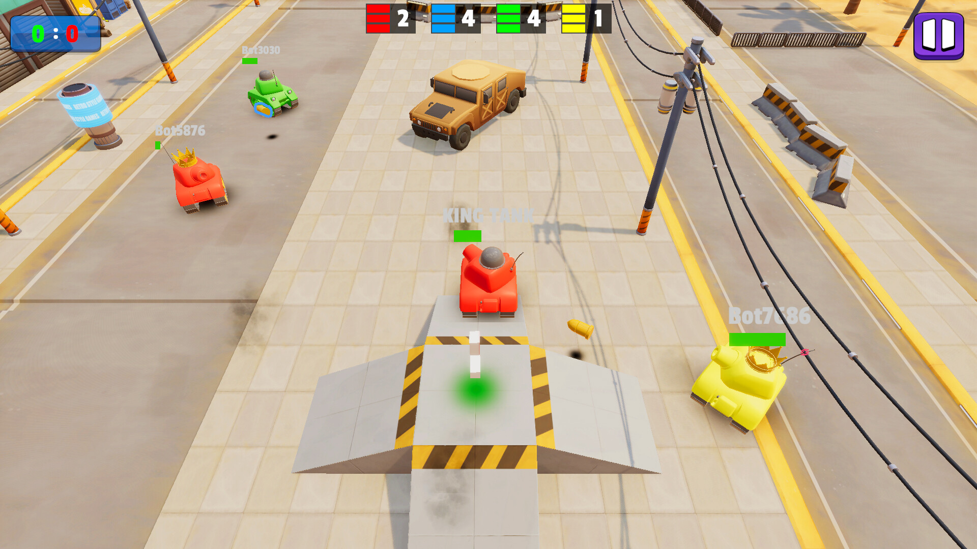 Tank Online: War Shooting Simulator - Screenshot 4