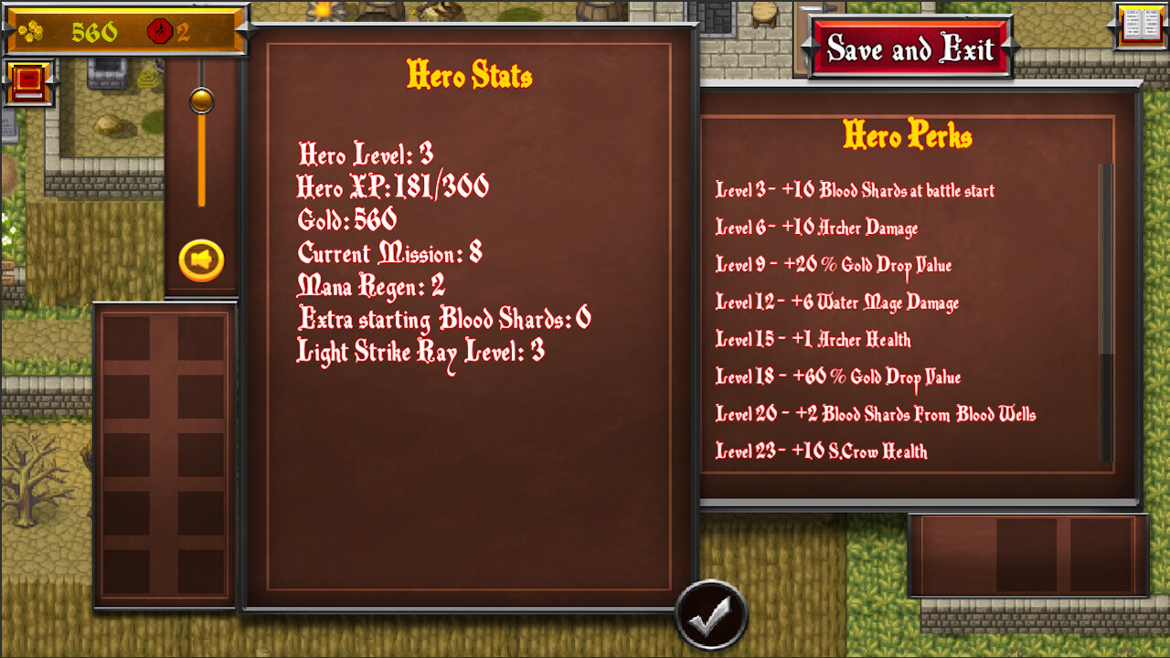 Dirty Vampires: An RPG Tower Defence Adventure - Screenshot 3