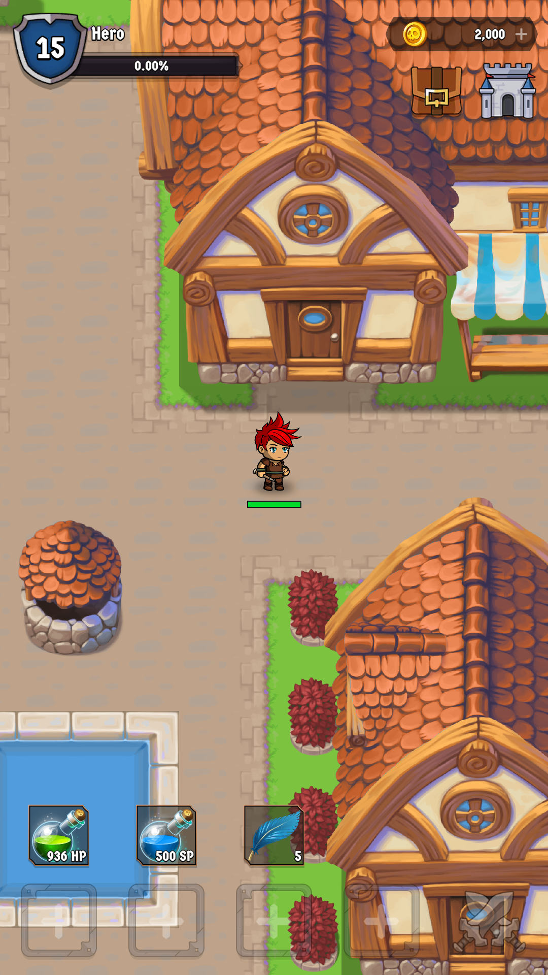 The Walking Hero - Screenshot 1